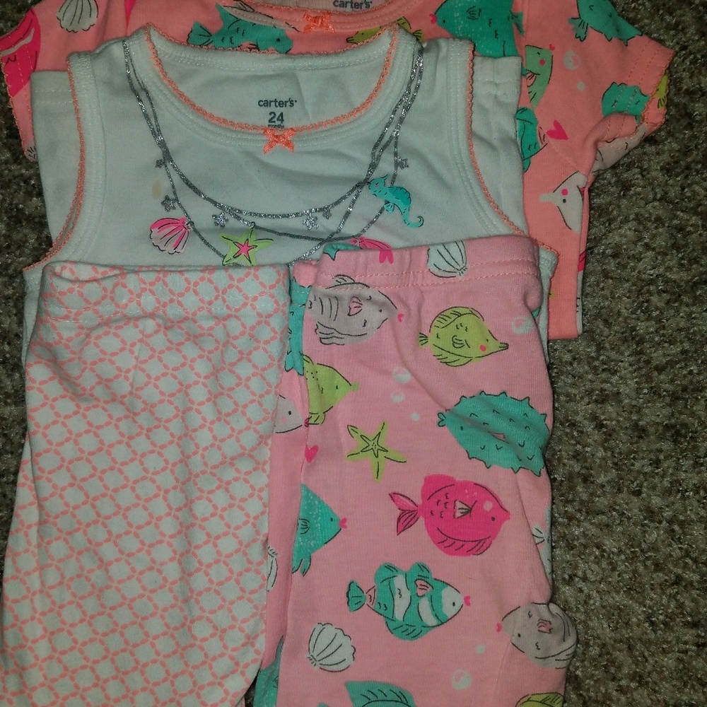 24m Carter's PJ'S